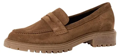 Produktbild von Tamaris Damen Slipper Leder, braun, 41 EU