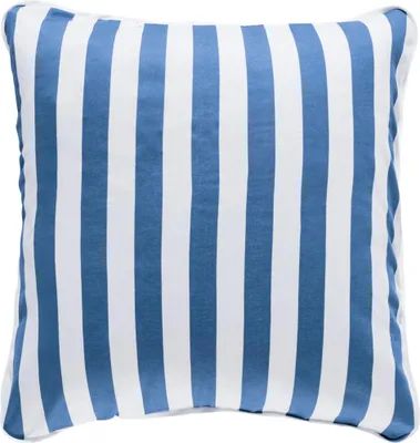 Produktbild von Erwin Müller Kuschelkissenbezug blau-weiß 40x40 cm