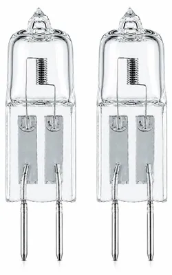 Imagen del producto de 2 x Halogen Stiftsockellampe Kapsel 10W G4 12V warmweiß hitzebeständig OEM