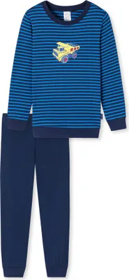 Produktbild von Schiesser Kleinkinder Jungen Kn Schlafanzug lang blau 098  ST