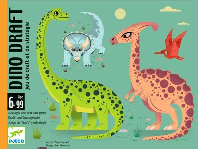 Produktbild von Djeco-Kartenspiele: Dino Draft