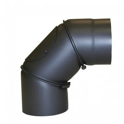 Produktbild von Uni-Knie Blauglanz mit Tür 120 mm