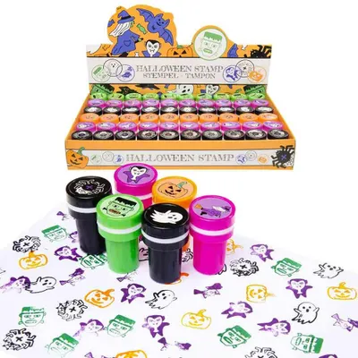 Produktbild von Kinder Stempel Halloween Motive - 60x im Display