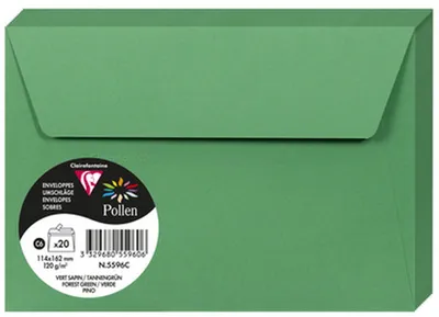 Obrázok produktu pre Obálka C6 Peľ 120g jedľa zelená