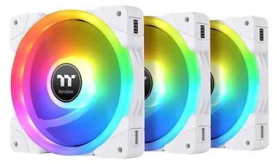 Produktbild von Thermaltake SWAFAN EX12, Ventilator, 12 cm, 500 RPM, 2000 RPM, Weiß