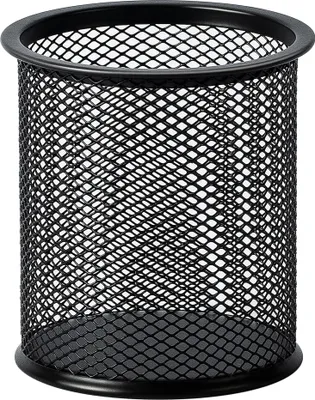 Produktbild von A. Basics Stifthalter aus Drahtgeflecht, schwarz