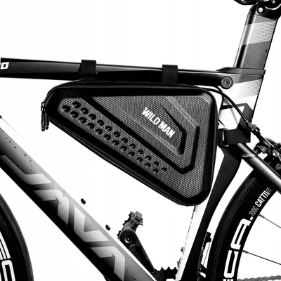 Produktbild von Wildman ES19 Fahrrad Rahmentasche Wasserdicht 2L Schwarz