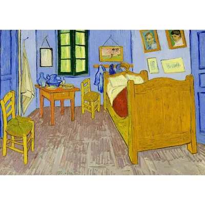 Produktbild von ENJOY Puzzle Vincent Van Gogh: Schlafzimmer in Arles 1000 Teile