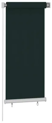 Produktbild von vidaXL Außenrollo 65 (B) x 140 (H) cm Dunkelgrün HDPE
