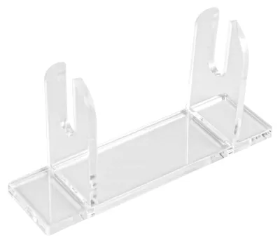 3er-Set Ventilatorständer aus Acryl, transparent, 11,5x3,3x6 cm