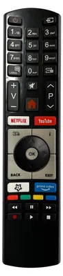 Produktbild von Ersatz TV Fernbedienung für Telefunken D32F551R1CW Fernseher