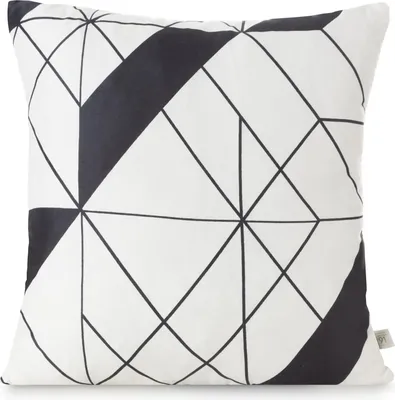 Image de EUROFIRANY | Housse de coussin - 40x40 cm - Beige - Microfibre