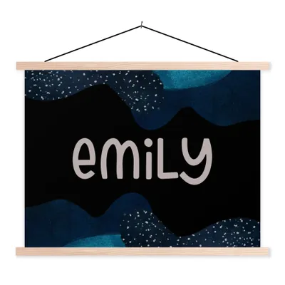 Produktbild von MuchoWow® Textilposter Emily - Pastell - Mädchen 150x113 cm mit holzfarbenen Rahmen - Poster
