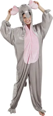 Produktbild von B88030-180 Elefanten Kostüm Damen Herren Gr.bis max. 180 cm Körpergröße