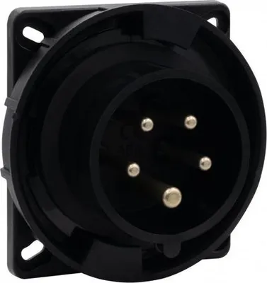 Image de Carte de puissance, connecteur récepteur 16 A/5 pôles, 380 V-415 V /FE/ IP67, noir F7.0175