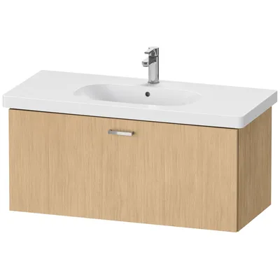 Produktbild von Duravit XBase Waschtischunterbau wandhängend B:100 cm mit 1 Auszug, XB607203030