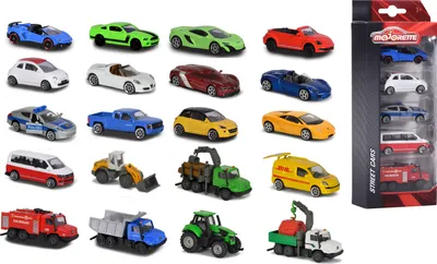 Produktbild von Majorette Street Cars Auto's, 5st.