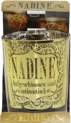 Produktbild von Metallics Kerzenlichter Teelichtleuchter Name Nadine