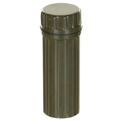 Zdjęcie produktu dla Puszka wodoodporna Fox Outdoor, okrągła, oliwkowa
