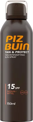 Produktbild von Piz Buin Instant Glow, Sonnenschutzspray, Körper, Spray, Feuchtigkeitsspendend, Schutz, 150 ml, Erwachsene