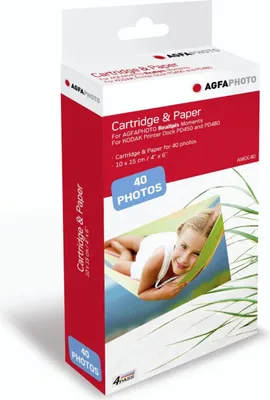 Produktbild von AgfaPhoto AMOC 40 - 40 Blatt 4 x6