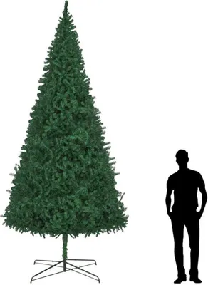 Produktbild von The Living Store Künstlicher Weihnachtsbaum 400 cm Grün