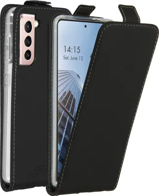 Zdjęcie produktu dla Etui Accezz Flip dla Samsung Galaxy S21 - Czarny