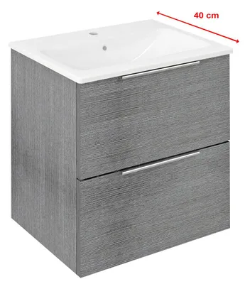 Produktbild von Sapho CIRASA Unterschrank 48x54x39cm, Silbereiche
