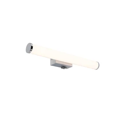 Produktbild von Trio Leuchten - Moderne Bad | Badezimmer Wandleuchte Chrom 40cm inkl. LED - Matti - Stahl Zylinder - | (nicht austauschbare) LED