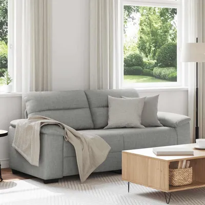Produktbild von Möbel 2-Sitzer-Sofa Wolkengrau 180x81x84 cm Stoff - Klassische Sofas CC4203