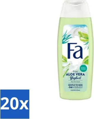 Zdjęcie produktu dla Fa - Żel pod prysznic - Yoghurt & Aloe Vera - 250 ml - opakowanie ekonomiczne - 20 szt