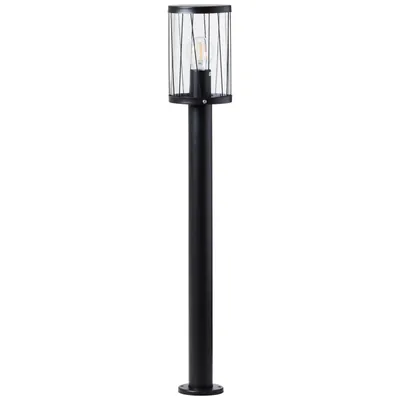 Produktbild von Brilliant Außenleuchte Reed Schwarz max. 60W E27 IP44 ohne Leuchtmittel