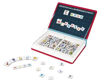 Image de Janod Magnetibook - Alphabet espagnol jeu magnétique jouet éducatif