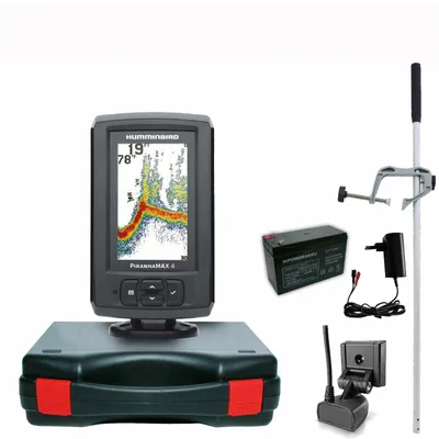 Produktbild von Humminbird PiranhaMax 4 Echolot Portabel Master Edition – Komplettsystem