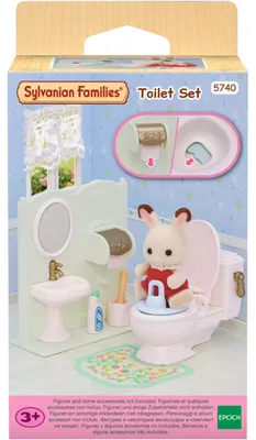 Obrázok produktu pre Sylvanian Families 5740, Toaletná súprava, 3 rok / roky, Viacfarebný