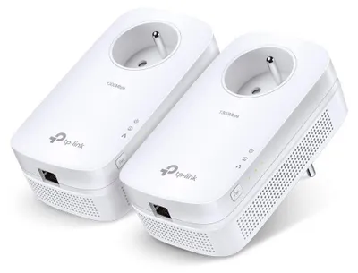 Imagen del producto de Adaptador de corriente AV1200, con enchufe francés, 1.2 Gbit/s, fácil de instalar