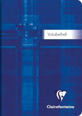 Produktbild von Clairefontaine 10x Vokabelheft DIN A6, 32 Bl 90g, liniert 1 Mittelstrich 36479C