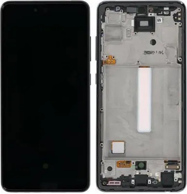 Produktbild von Original AMOLED Display Touchscreen Bildschirm Rahmen Schwarz für Samsung Galaxy A52 4G A525F 5G A526B