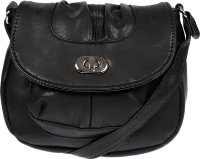 Produktbild von Kleine Damen Tasche Handtasche Umhängetasche Schultertasche verschiedenen Farben Schwarz