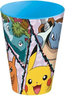 Produktbild von Pokemon Plastikbecher für Kinder 430ml