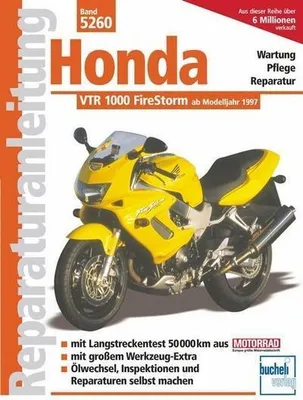 Zdjęcie produktu dla Reparaturanleitung Honda VTR 1000 FireStorm. Band 5260