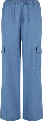 Image de Urban Classics - Pantalon cargo pour femmes TN1208 (5XL) (bleu ciel délavé)