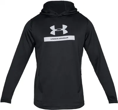 Produktbild von Under Armour Terry Graphic Hoodie schwarz/schwarz S