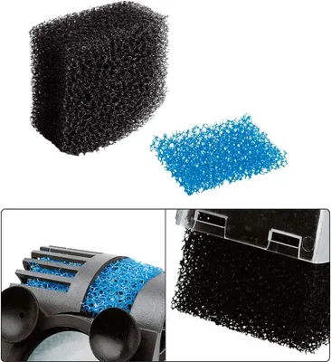 Productafbeelding van FERPLAST-schuurspons voor CO2-energiemixer, 4,5 x 5,5 x 5 cm
