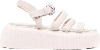 Produktbild von AGL Damen Klassische Sandalen D642062PQKO029D454 Farbe: Beige Größe: 41