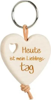 Produktbild von Thankgoods Herz - Schlüsselanhänger Heute ist mein Lieblingstag