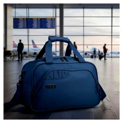 Produktbild von Reisetasche in Blau, 40 x 25 x 20 cm, für Handgepäck bei Ryanair und Vueling