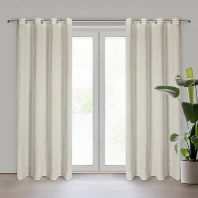 Produktbild von Vorhang LATIKA NATU 140x250 cm Ösen Ösenvorhang