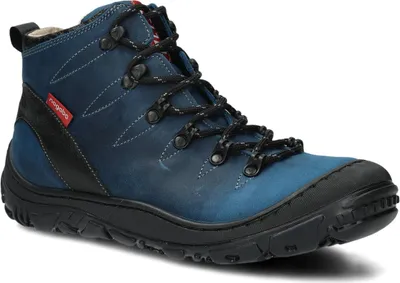 Produktbild von nagaba Boots Damen Wanderschuhe mit Futter Schwarzfilz, Kobaltblau, 37