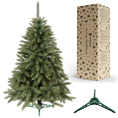 Produktbild von Springos® Künstlicher Weihnachtsbaum Kaukasus-Fichte 150 cm Detailgetreu  Christbaum